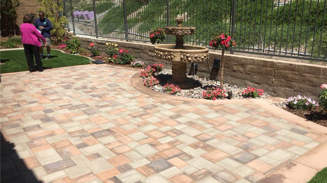 Patios Are The Base Of Any Outdoor Living Area, Riverside Pavers, Turf