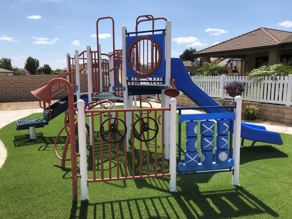 Playground Turf Surfaces for Backyards, Schools, Riverside Pavers, Turf