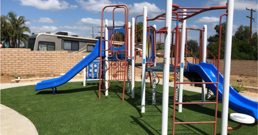 Playground Turf Surfaces for Backyards, Schools, Riverside Pavers, Turf